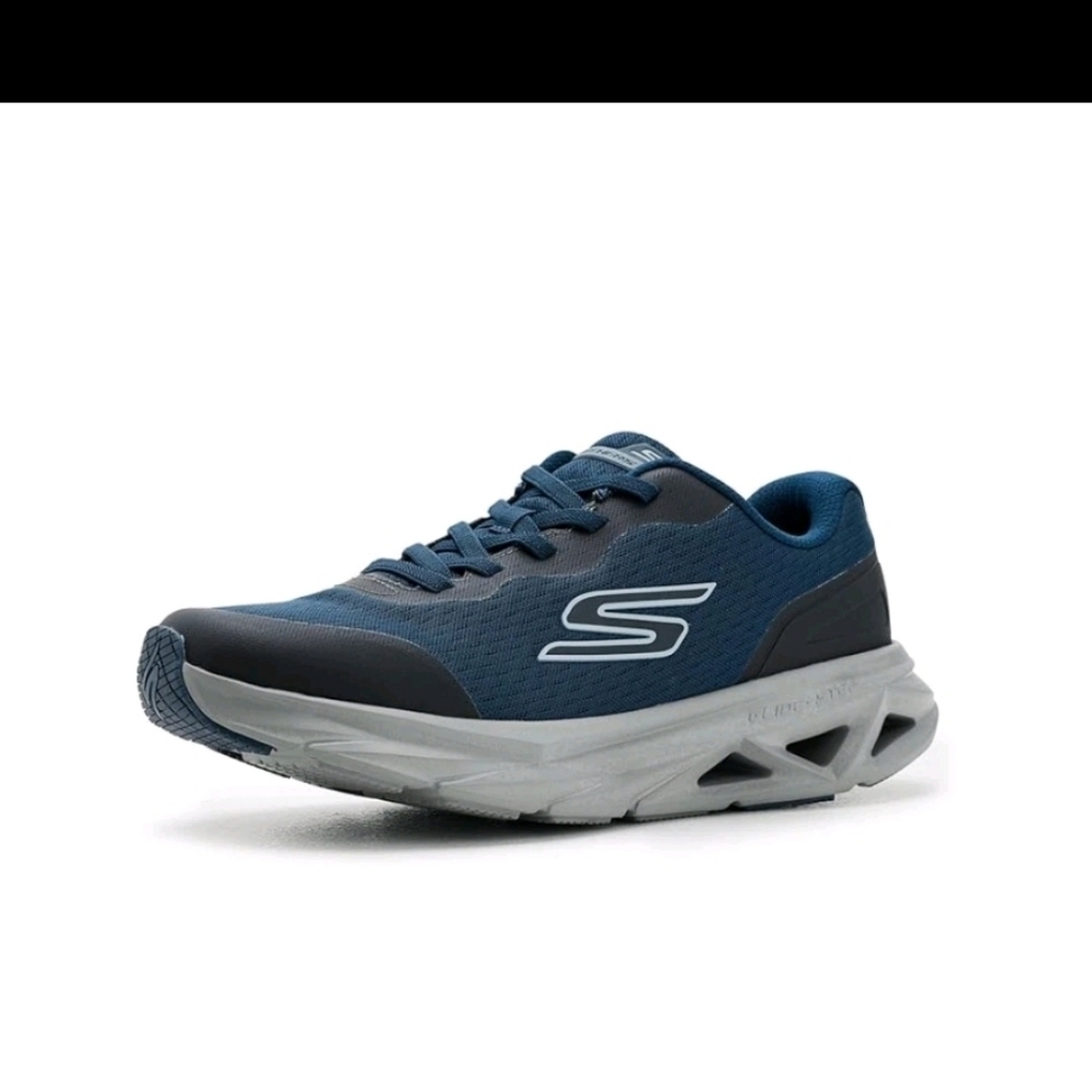 Skechers Men's Glide Step Vortex Avalin Sneaker, Navy - Picture 3 of 9